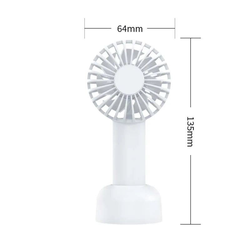Battery Mini Hand Held Fan Personal Hand USB Rechargeable Small Pocket Portable Handy Mini Handheld Fan