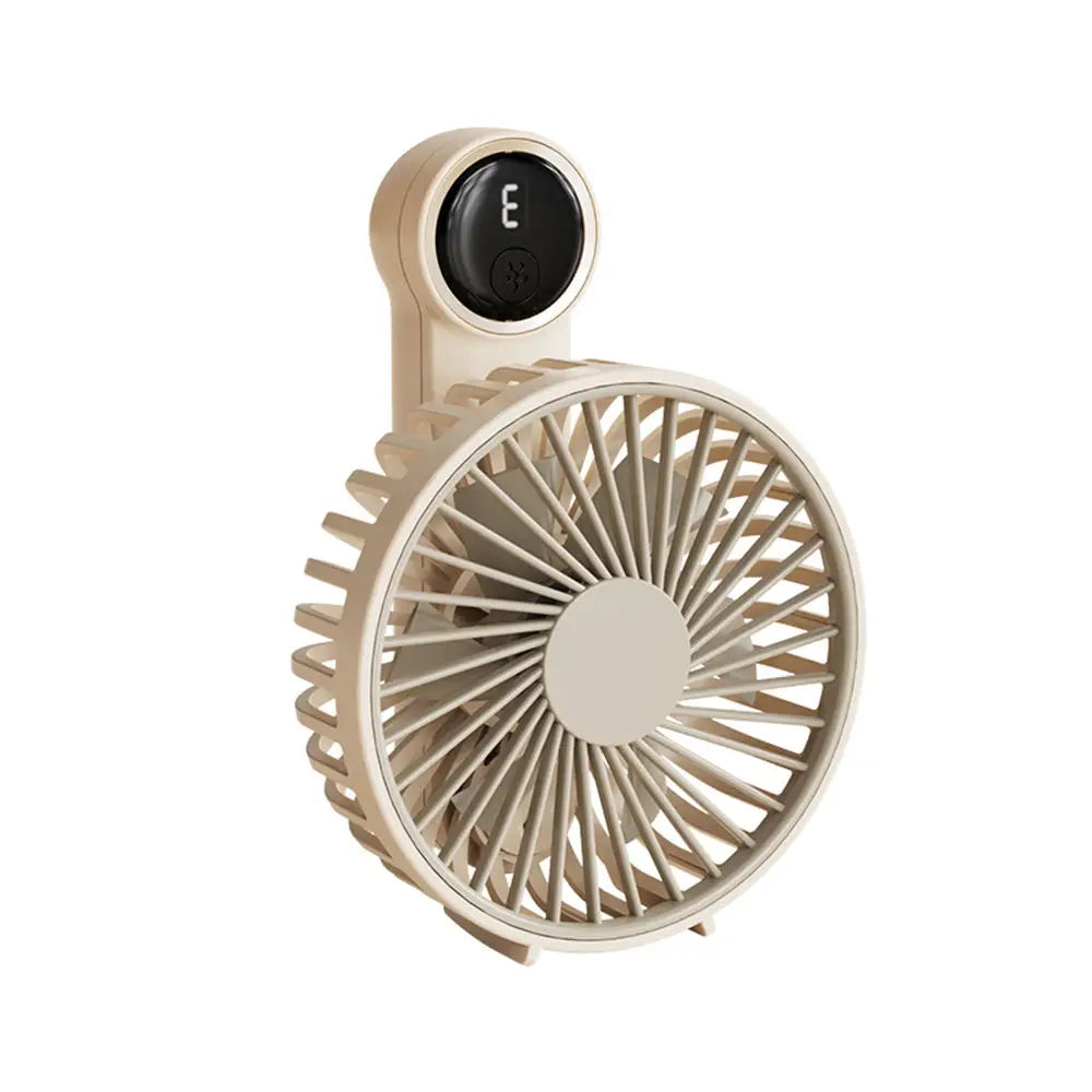 New Portable Handheld Fan Mini Rechargeable Battery Handheld Fan Foldable Household Handheld Air Cooling Fan